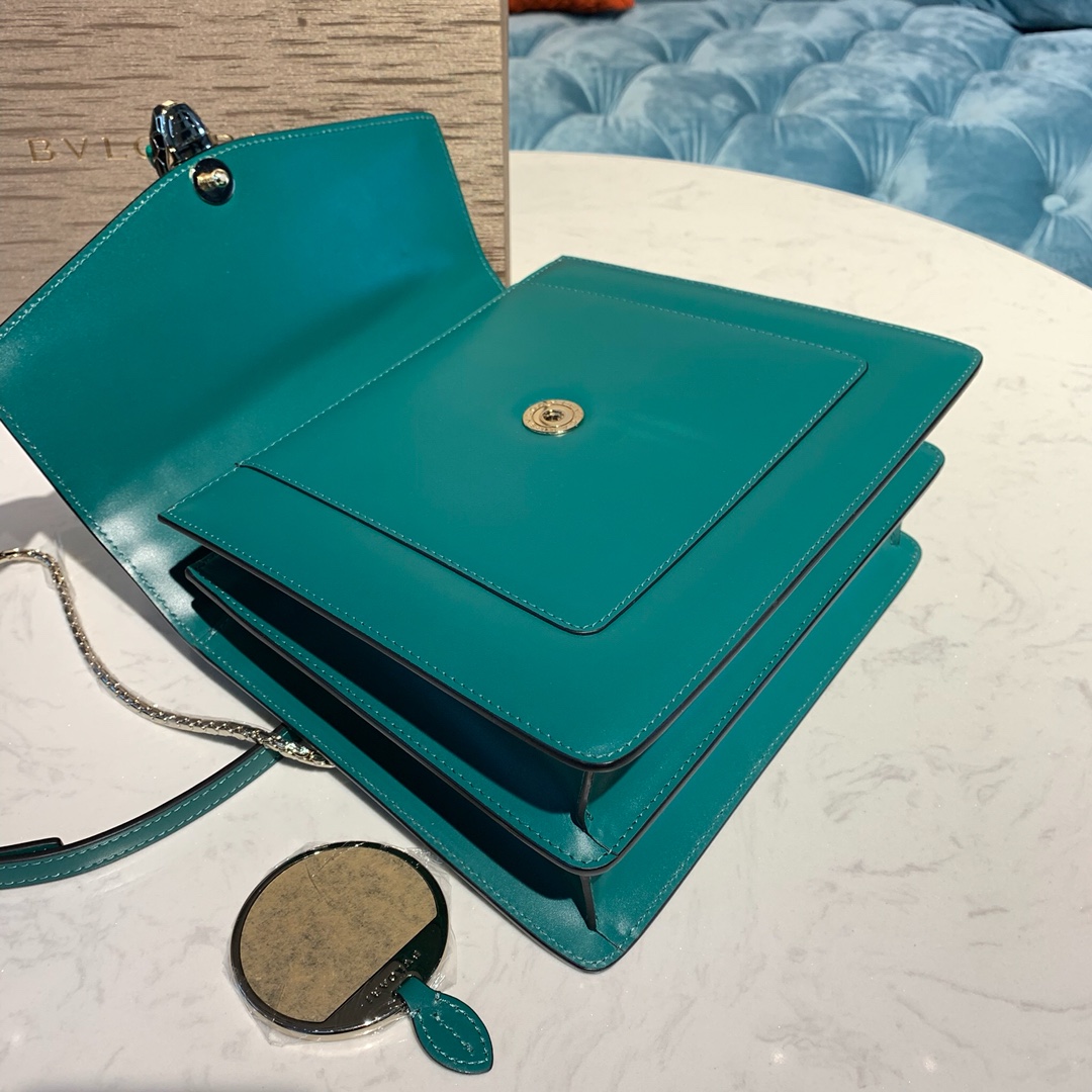 BVLGARI宝格丽进口原单牛皮手提斜挎包39779