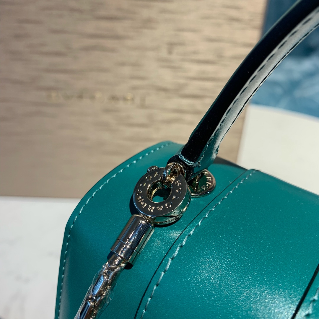 BVLGARI宝格丽进口原单牛皮手提斜挎包39779