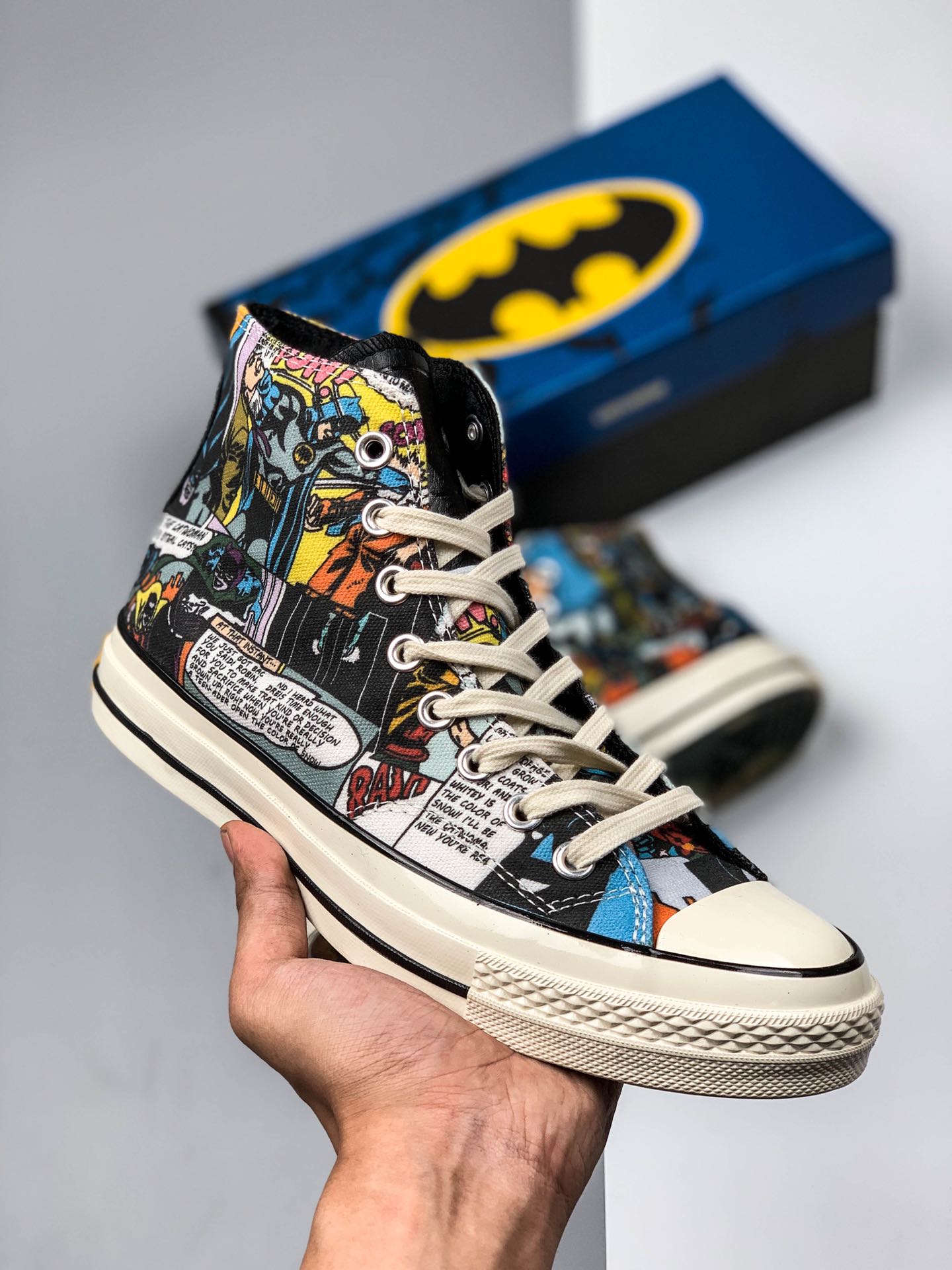 170  开春新款正义联盟 蝙蝠侠 DC Comics x Converse匡威 Chuck Taylor 1970s真标硫化