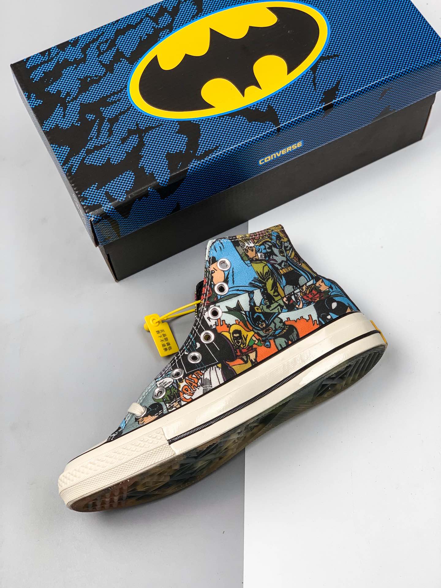 170  开春新款正义联盟 蝙蝠侠 DC Comics x Converse匡威 Chuck Taylor 1970s真标硫化