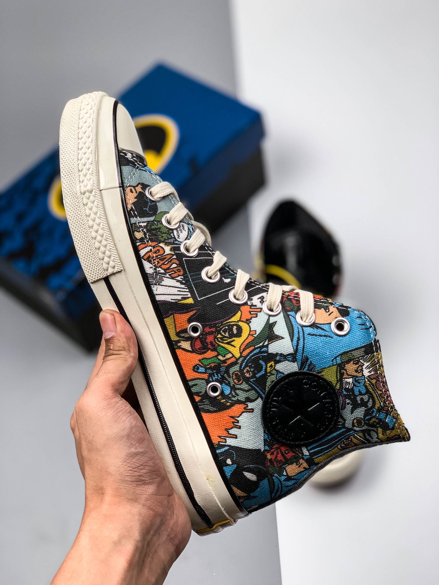 170  开春新款正义联盟 蝙蝠侠 DC Comics x Converse匡威 Chuck Taylor 1970s真标硫化