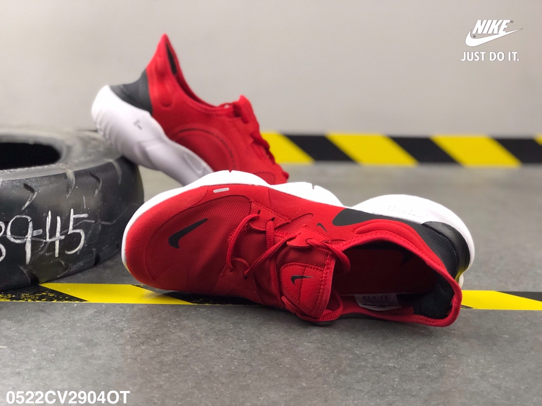 105    耐克 真标  赤足系列 Nike Free RN 5.0 肌肉跑鞋重返跑步鞋初衷