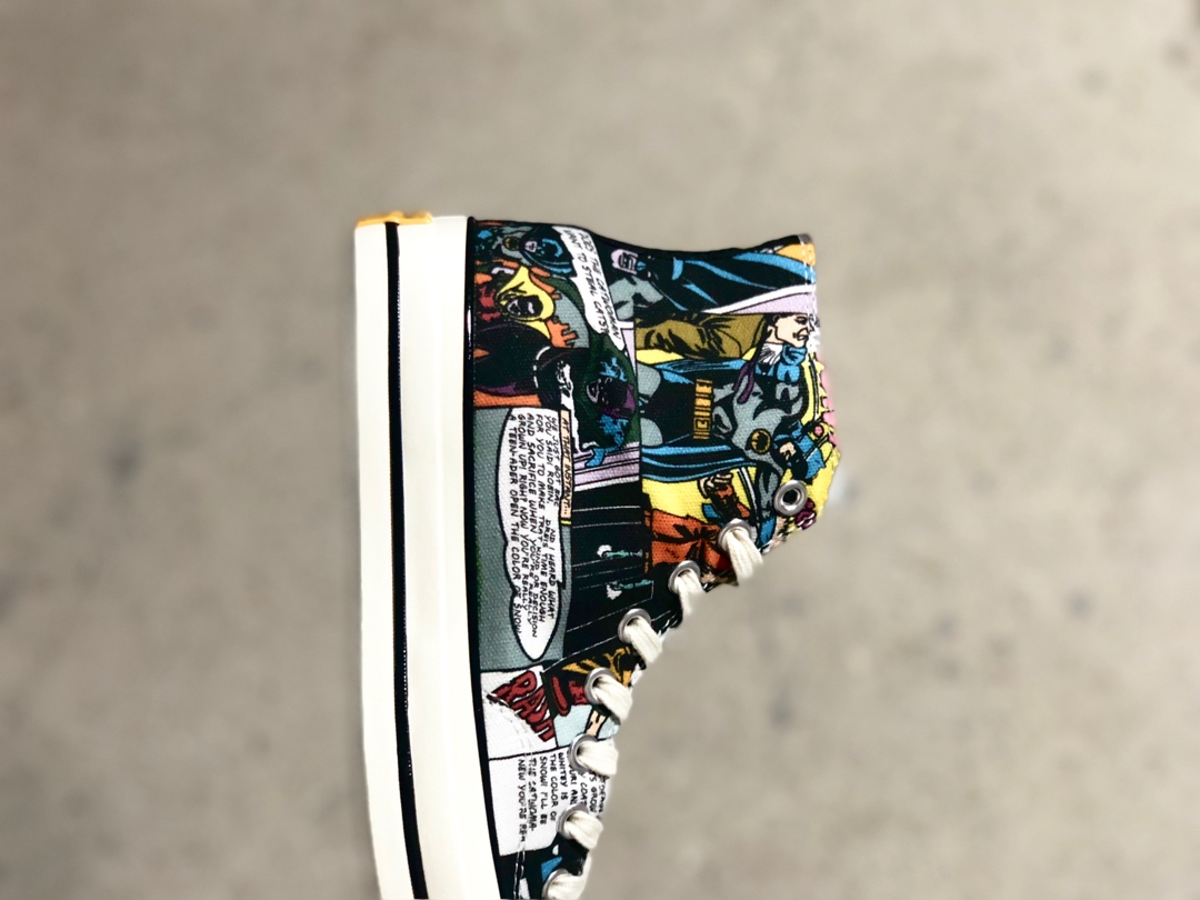 170 英雄主义色彩风格 正义联盟 蝙蝠侠 DC Comics x Converse匡威 Chuck Taylor 1970s真标硫化