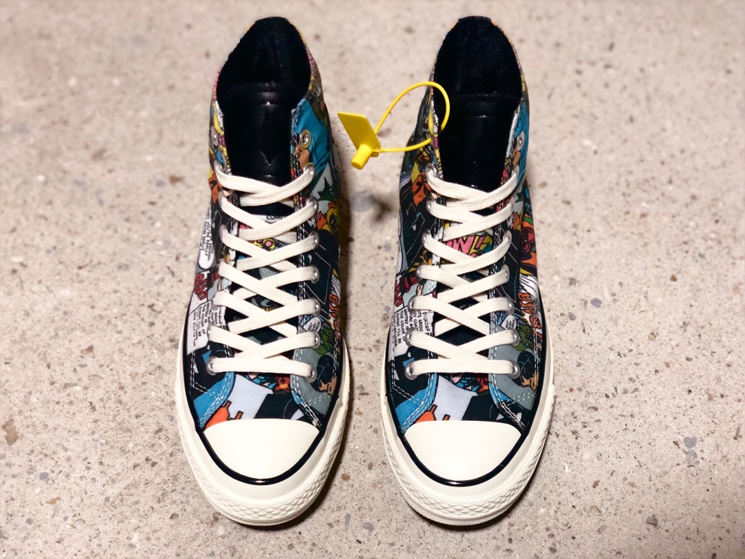 170 英雄主义色彩风格 正义联盟 蝙蝠侠 DC Comics x Converse匡威 Chuck Taylor 1970s真标硫化