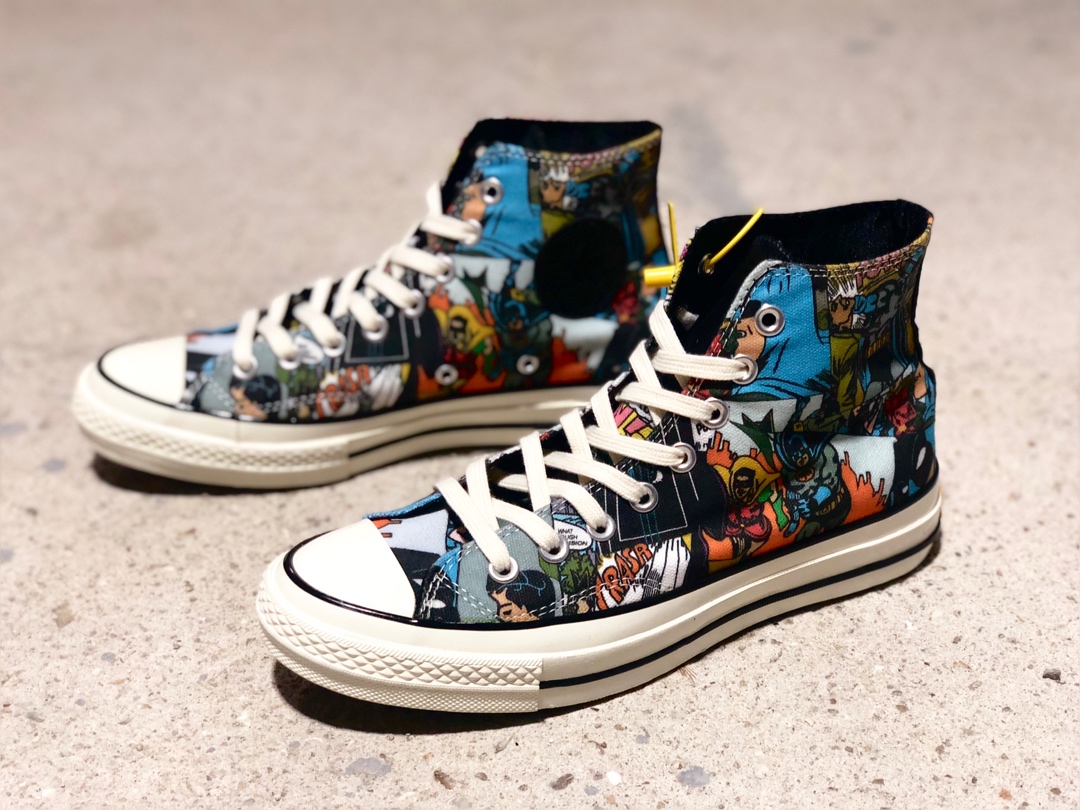 170 英雄主义色彩风格 正义联盟 蝙蝠侠 DC Comics x Converse匡威 Chuck Taylor 1970s真标硫化