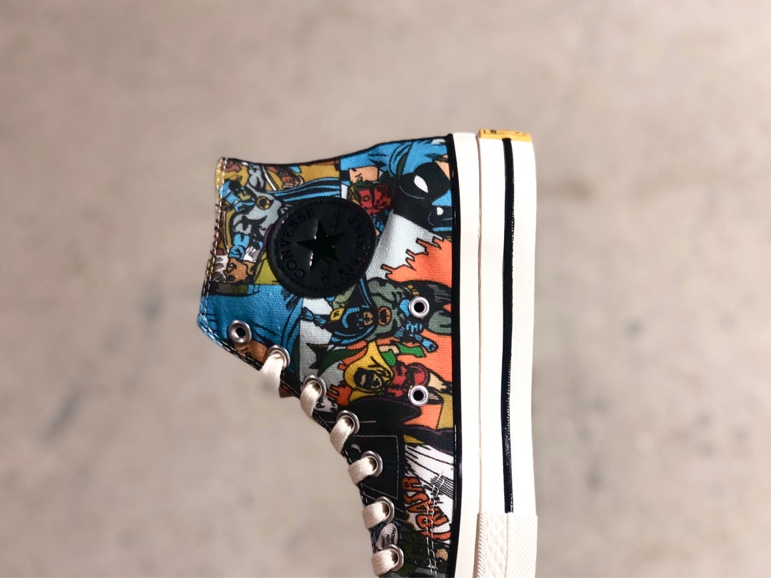 170 英雄主义色彩风格 正义联盟 蝙蝠侠 DC Comics x Converse匡威 Chuck Taylor 1970s真标硫化