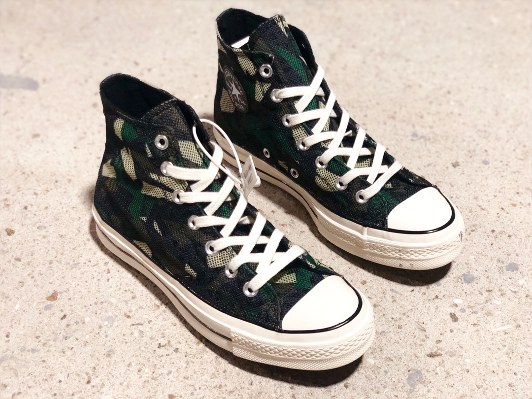 190 Converse  Camel 迷彩变色超强反光独家限量发售 日本客制订单 初夏 独量操作幻变登场 以经典的 Converse 1970S 原楦原版