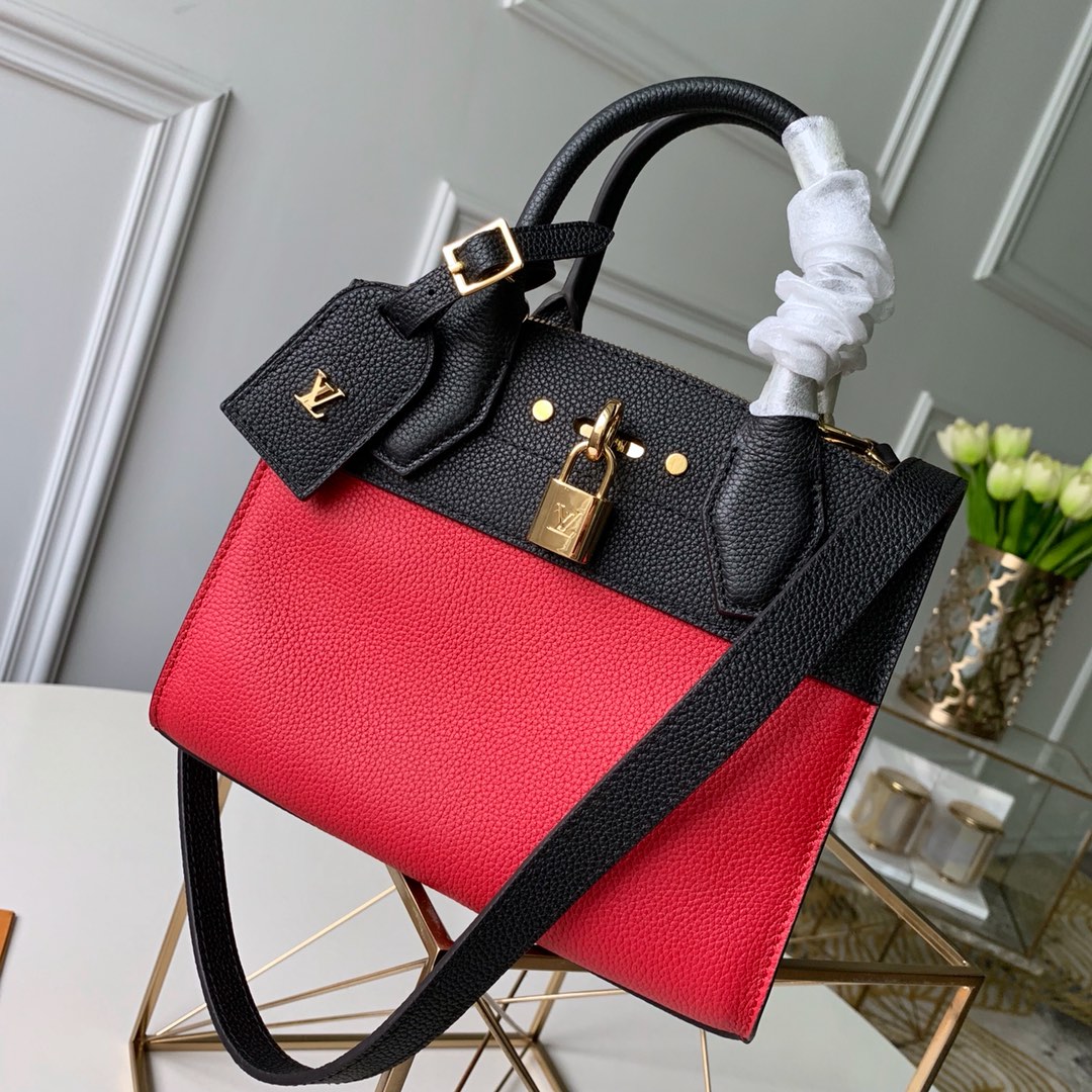 Fashion
 Louis Vuitton Bags Handbags Black Green Khaki Red Calfskin Cowhide Spring/Summer Collection Mini M53804