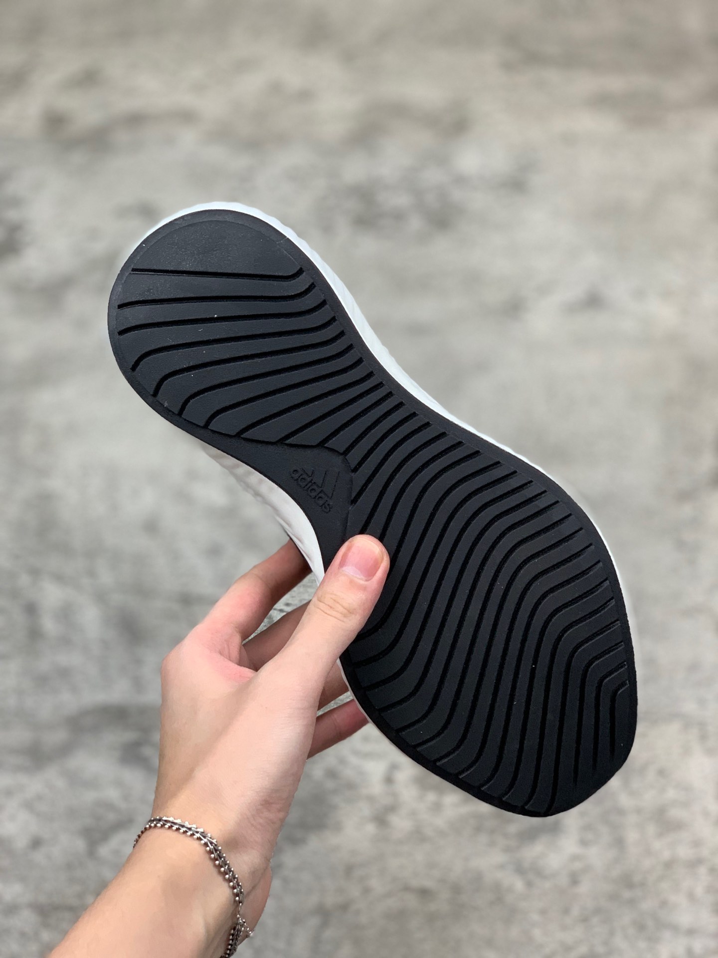 220【阿迪达斯 Adidas 阿尔法7代】  阿迪达斯Adidas Alphabounce hpc ams m 网纱鞋面 阿尔法升级爆米花材质休闲运动套脚慢跑鞋