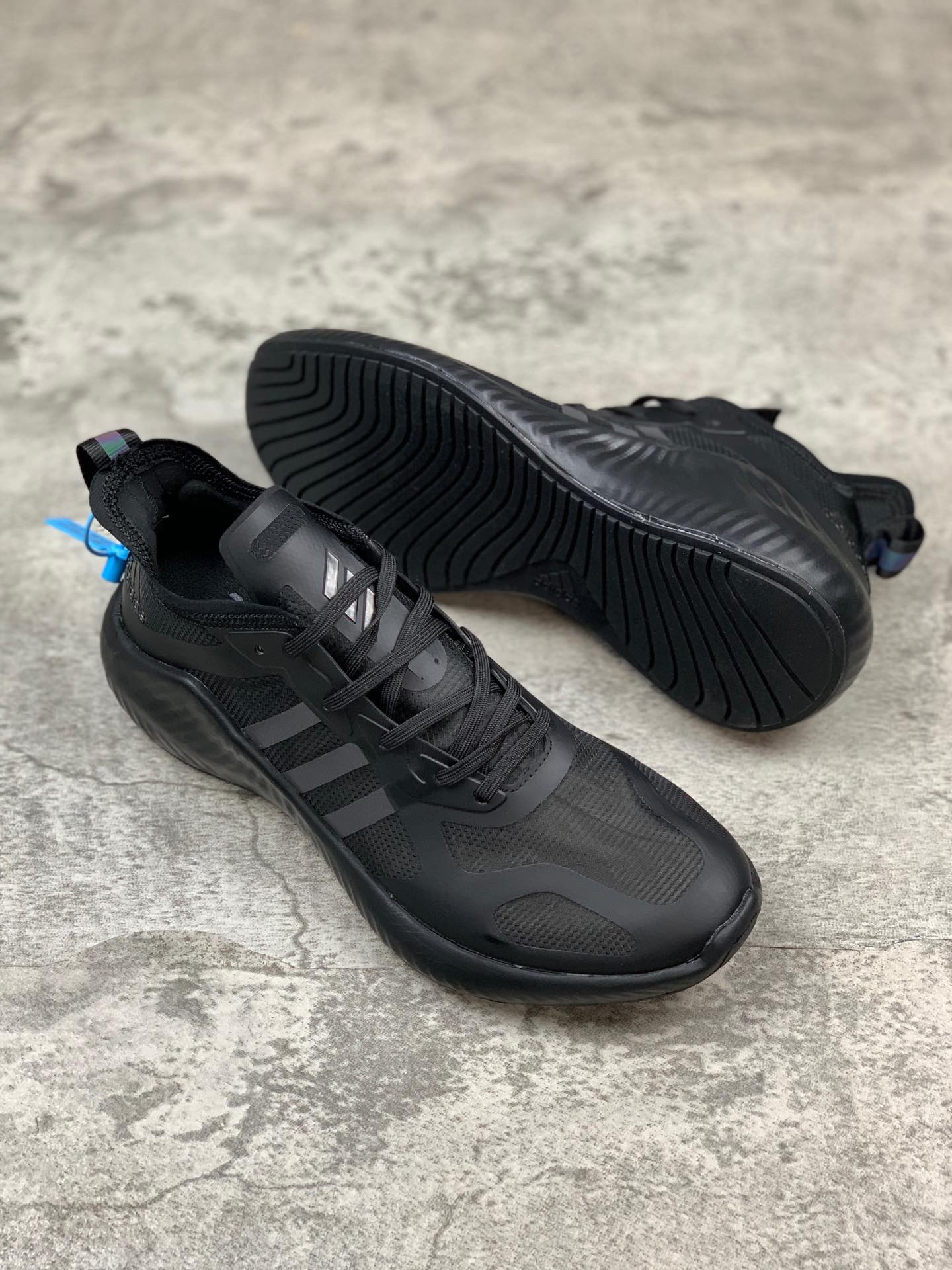 220【阿迪达斯 Adidas 阿尔法7代】  阿迪达斯Adidas Alphabounce hpc ams m 网纱鞋面 阿尔法升级爆米花材质休闲运动套脚慢跑鞋