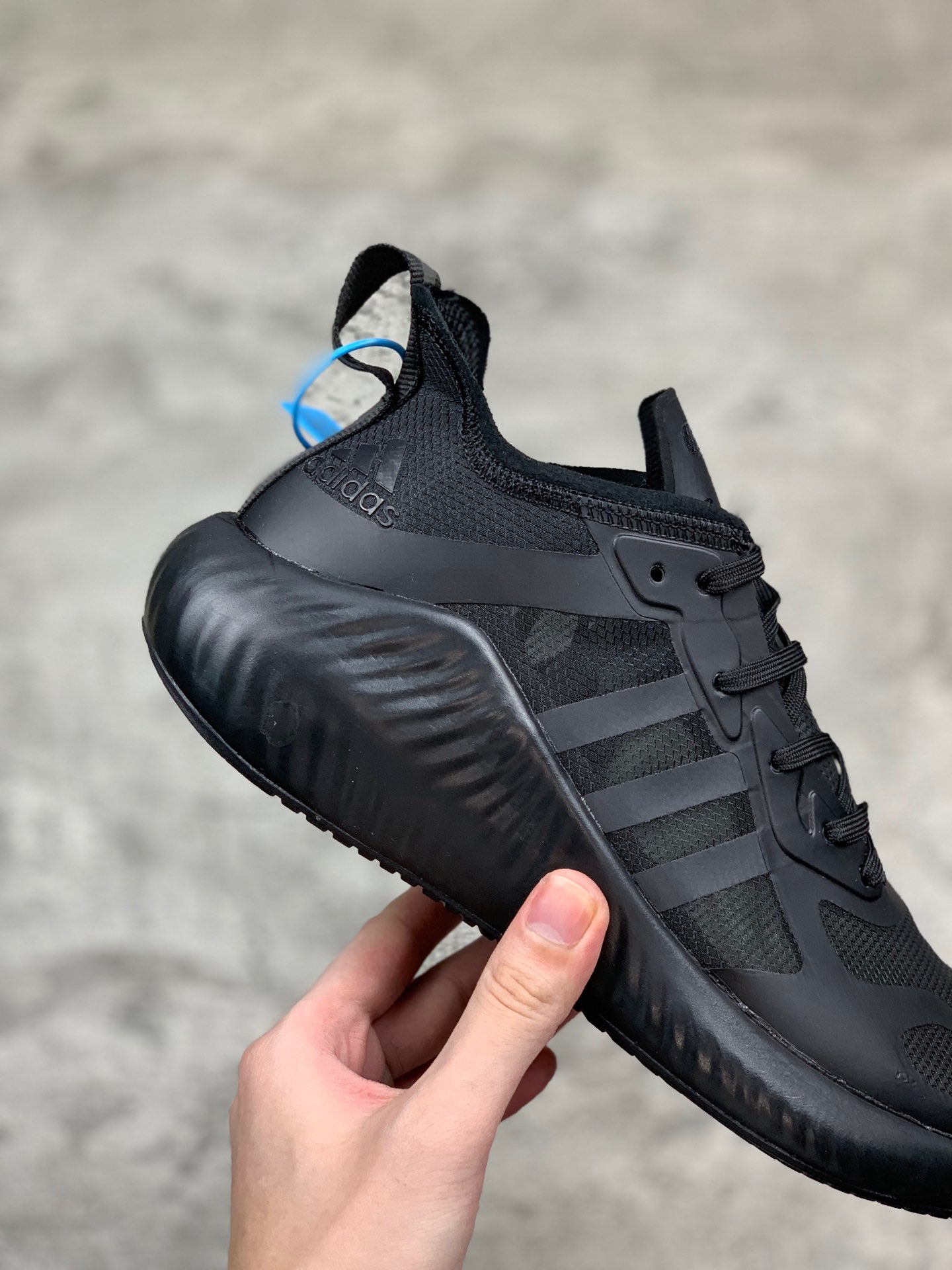 220【阿迪达斯 Adidas 阿尔法7代】  阿迪达斯Adidas Alphabounce hpc ams m 网纱鞋面 阿尔法升级爆米花材质休闲运动套脚慢跑鞋