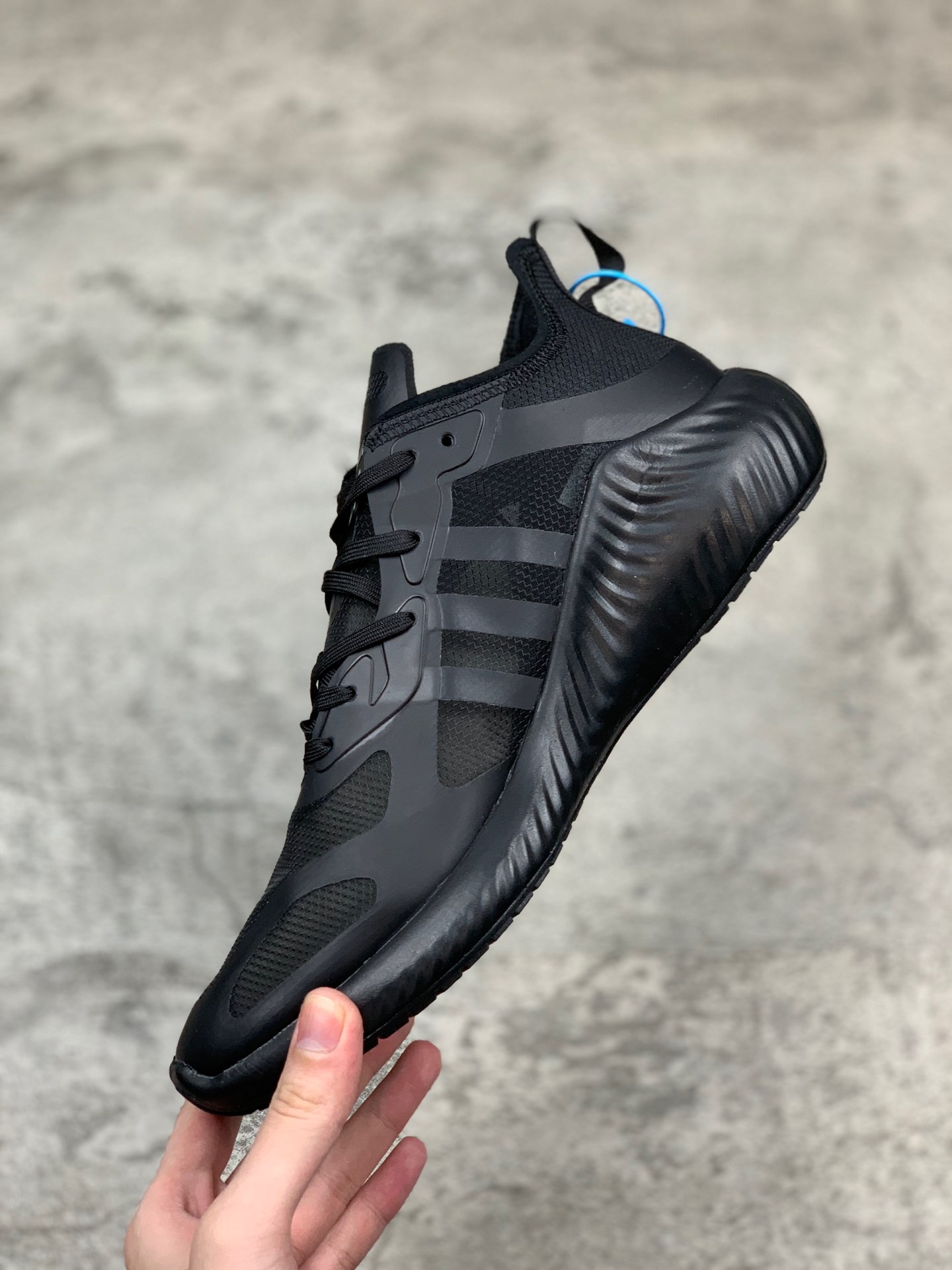220【阿迪达斯 Adidas 阿尔法7代】  阿迪达斯Adidas Alphabounce hpc ams m 网纱鞋面 阿尔法升级爆米花材质休闲运动套脚慢跑鞋