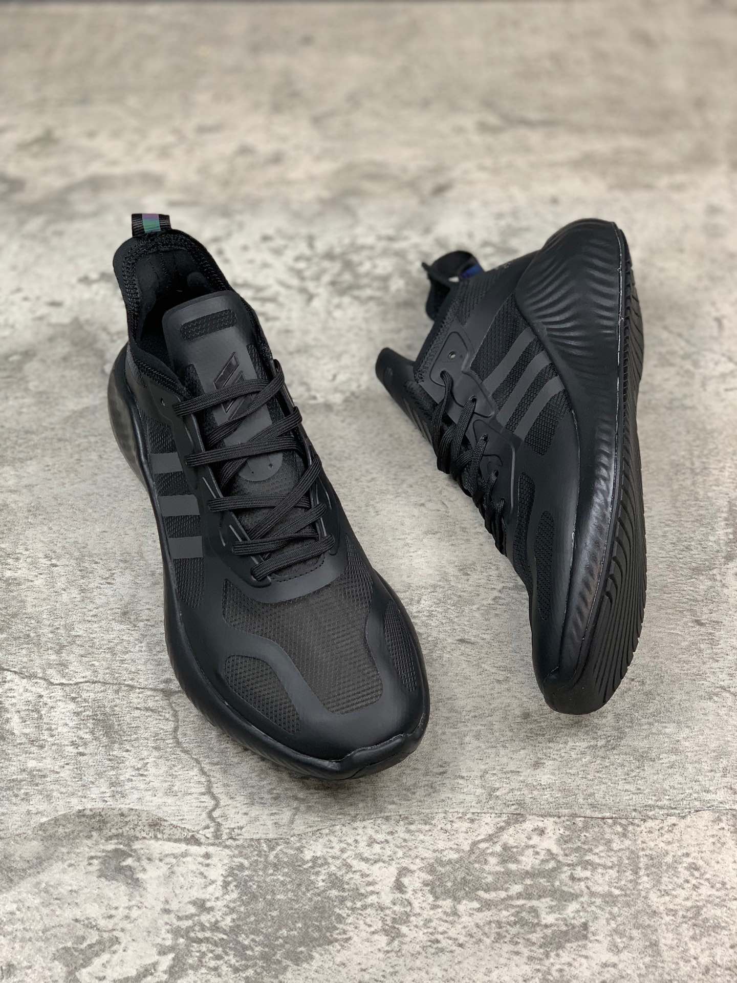 220【阿迪达斯 Adidas 阿尔法7代】  阿迪达斯Adidas Alphabounce hpc ams m 网纱鞋面 阿尔法升级爆米花材质休闲运动套脚慢跑鞋