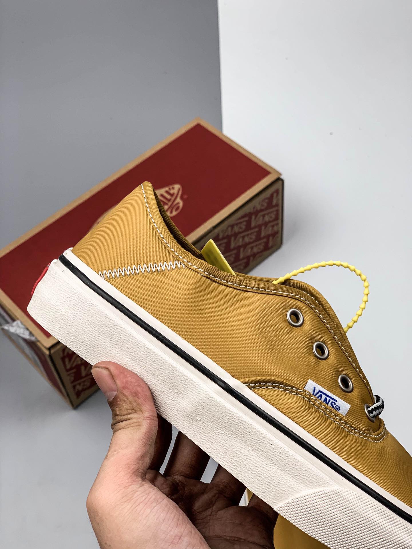 150真标硫化纯原 Vans 万斯 Authentic 安纳海姆低帮丝绸针织鞋面