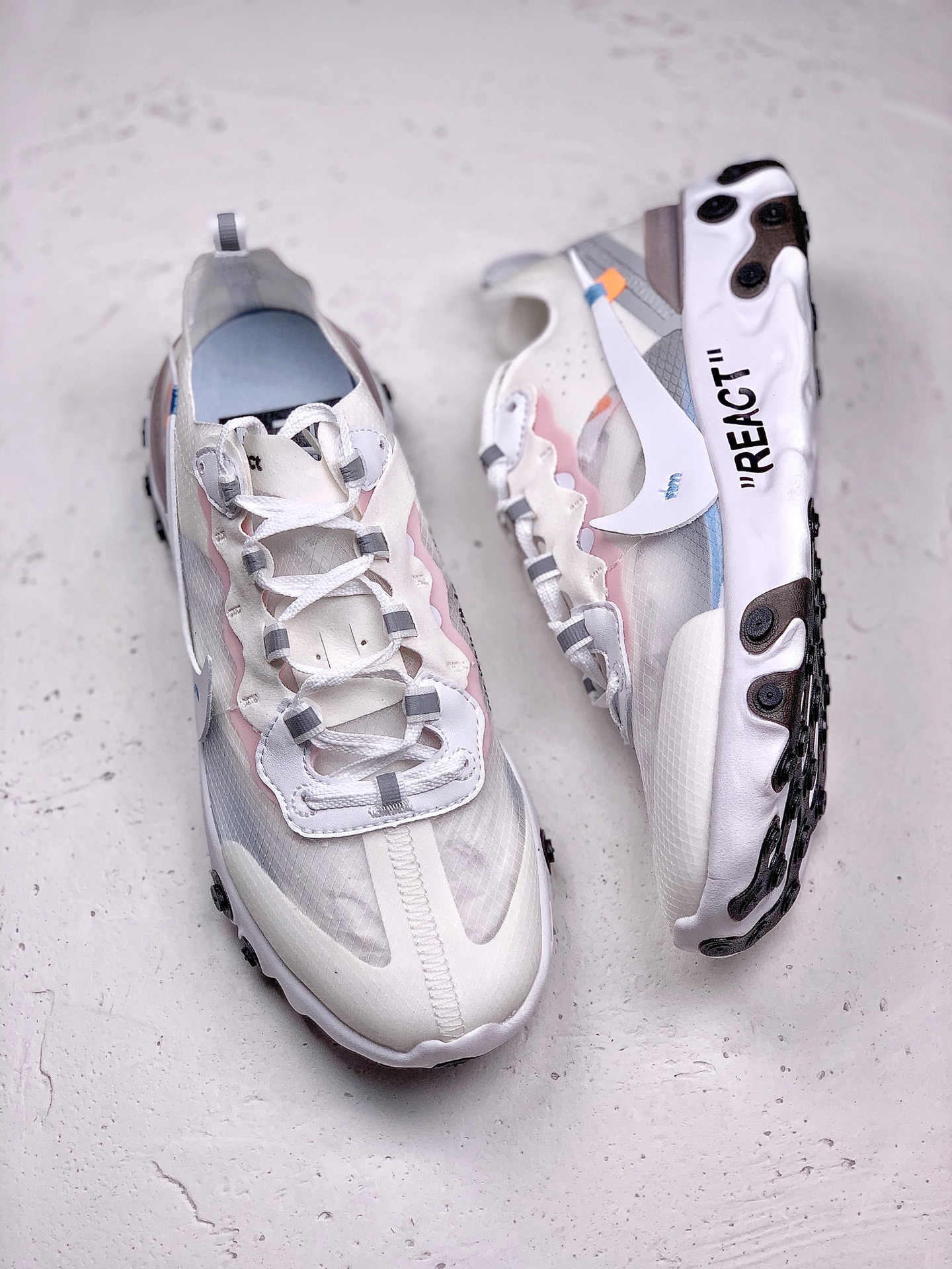 160 Nike React Element 87 极致科技极具先锋实验性质的设计核心理念