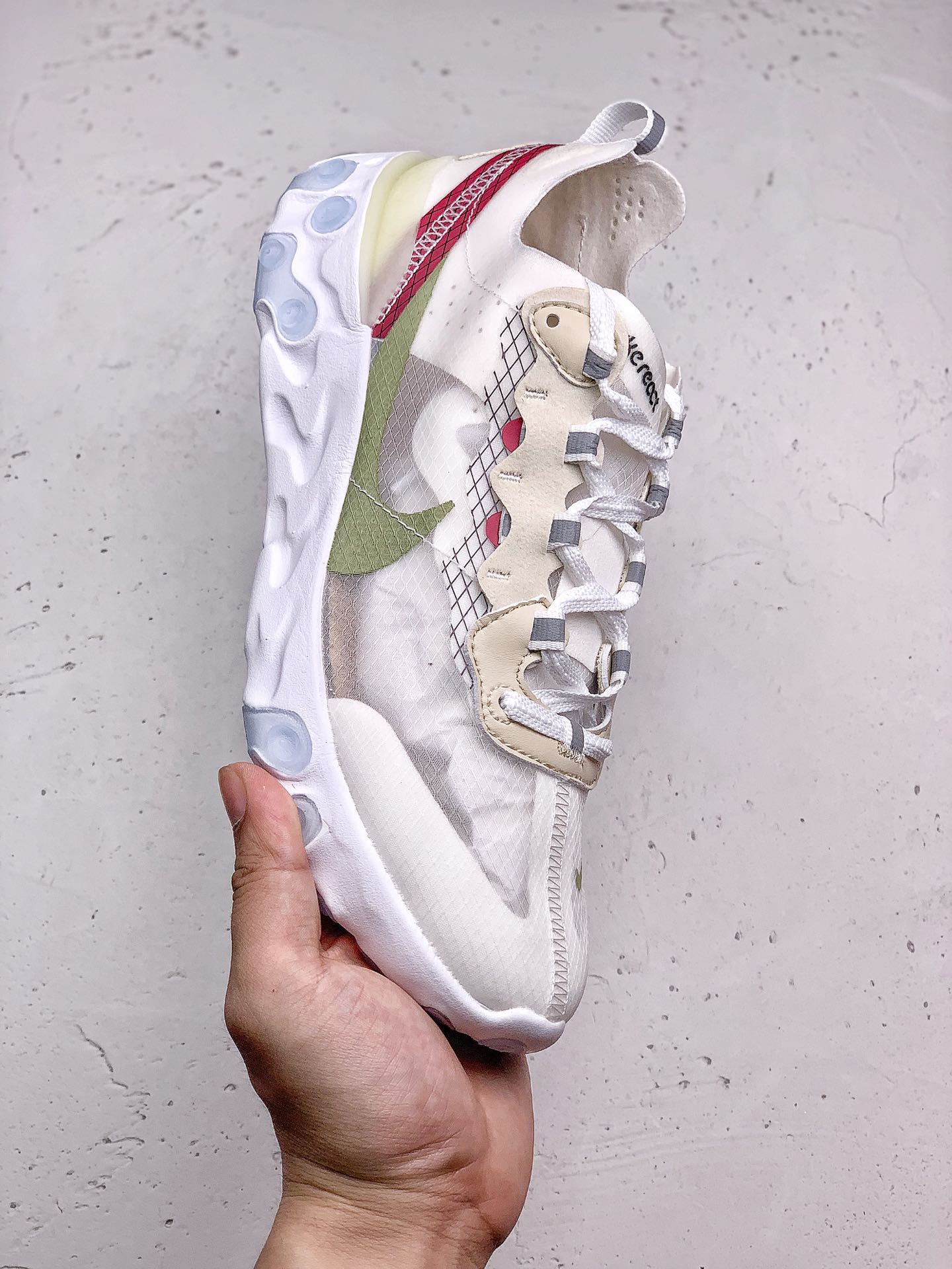 160 Nike React Element 87 极致科技极具先锋实验性质的设计核心理念