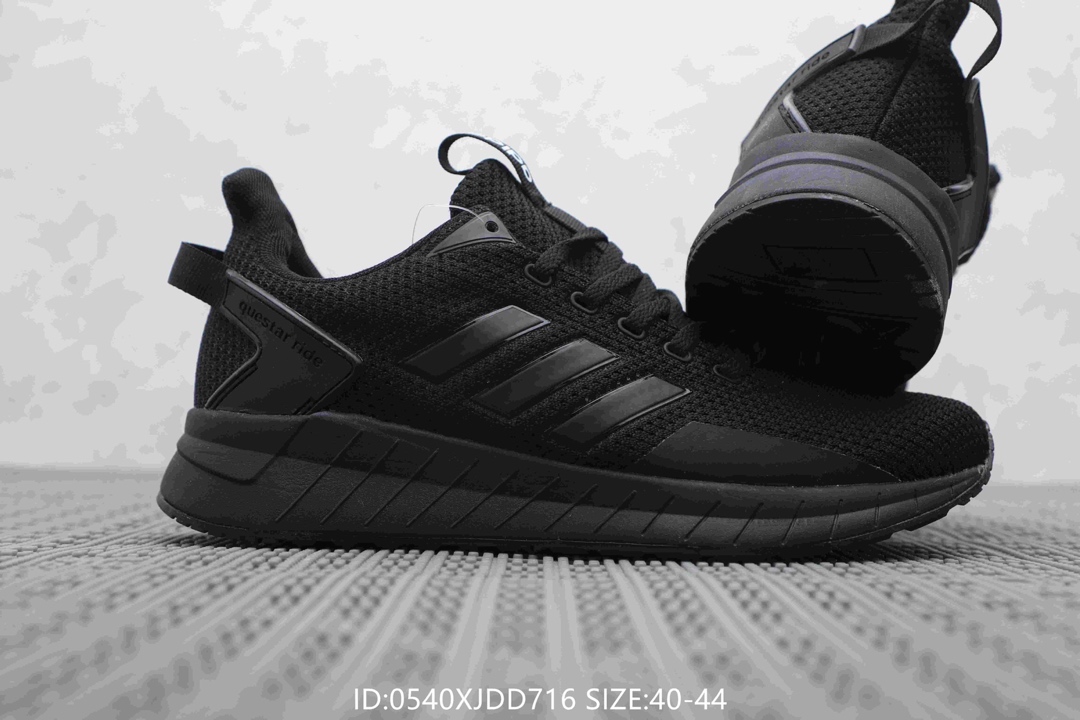 110阿迪达斯Adidas Questar Rode 三叶草 男款清风运动跑步鞋