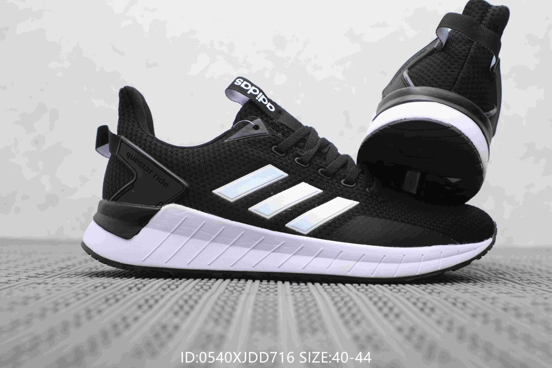 110阿迪达斯Adidas Questar Rode 三叶草 男款清风运动跑步鞋