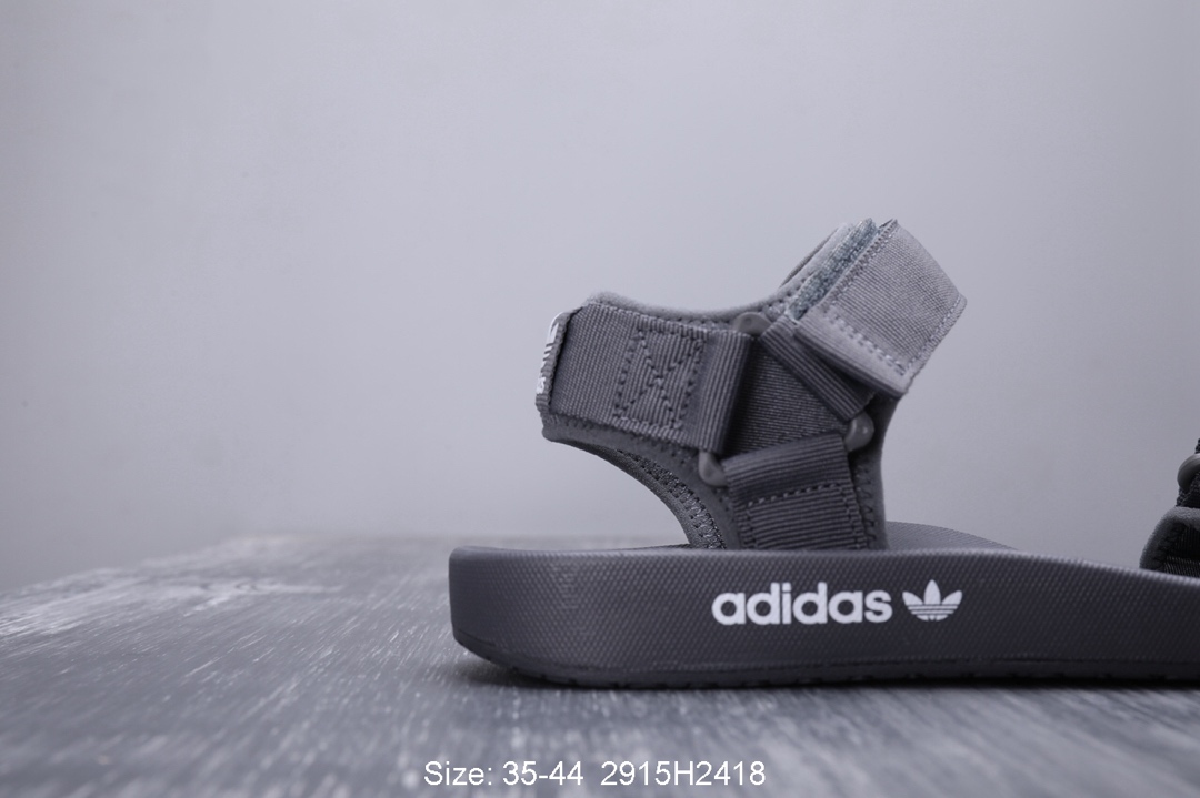 100ADIDAS ADILETTE SANDAL W 阿迪达斯三叶草露趾运动沙滩鞋 凉鞋
