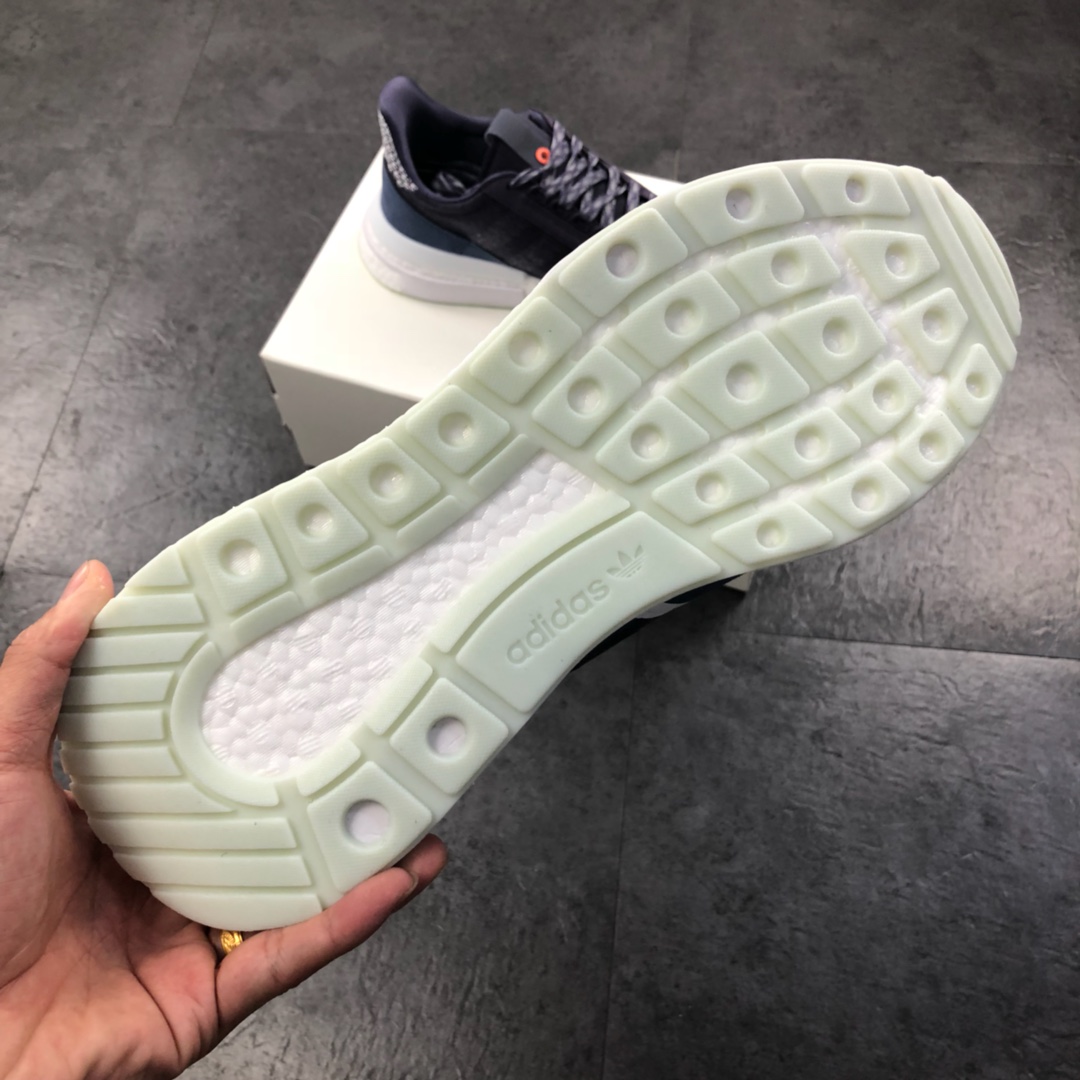 220阿迪达斯 ZX500 RM Common Wealth  世界迅游 联名款 爆米花全掌复古跑步鞋  DB3509