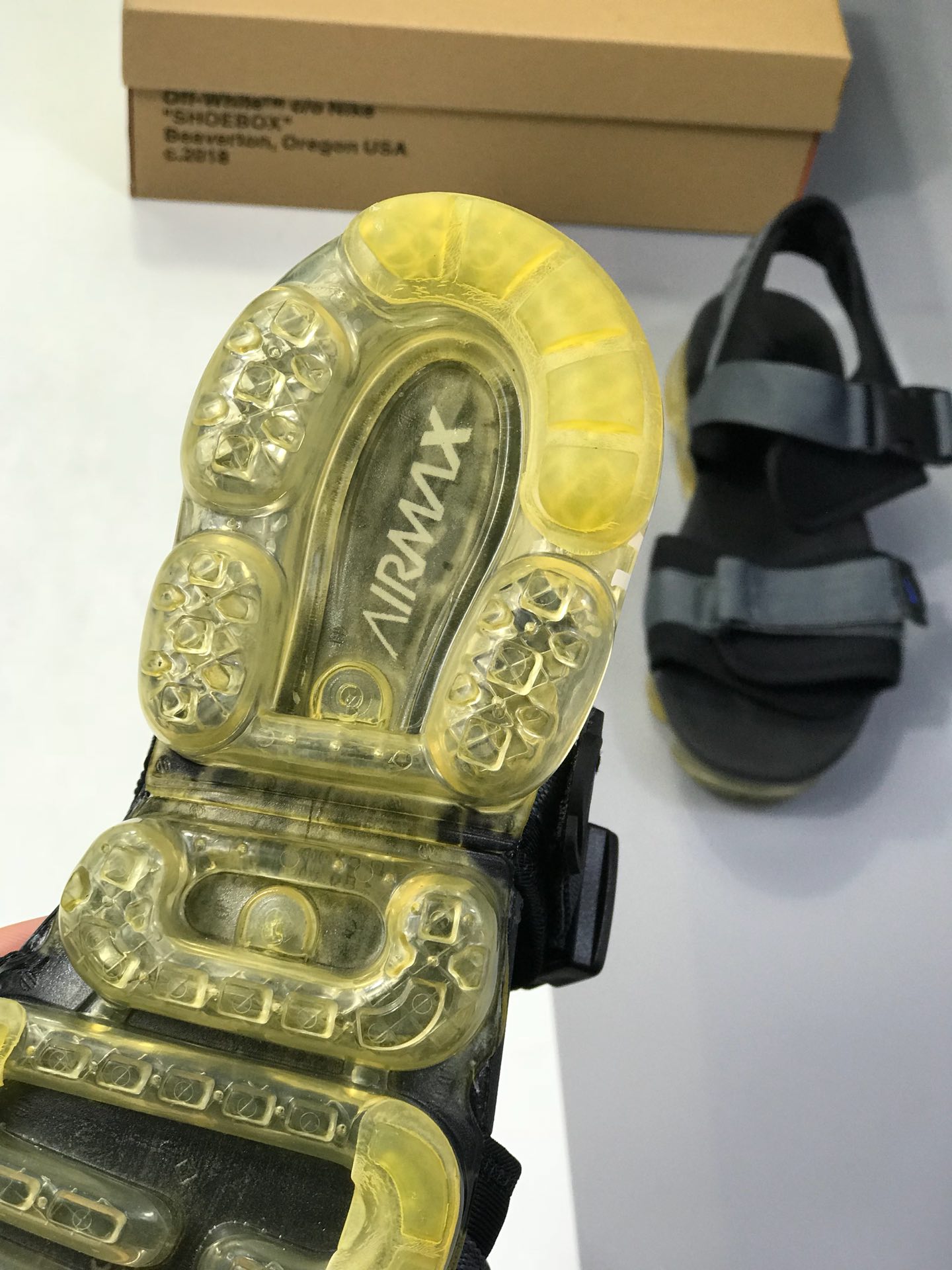 140小潘底 【耐克 Nike BLAZER 】 新品实拍篇 真标带半码2019夏季新品  Virgil Abloh设计师独立品牌蒸汽大气垫前卫沙滩凉鞋