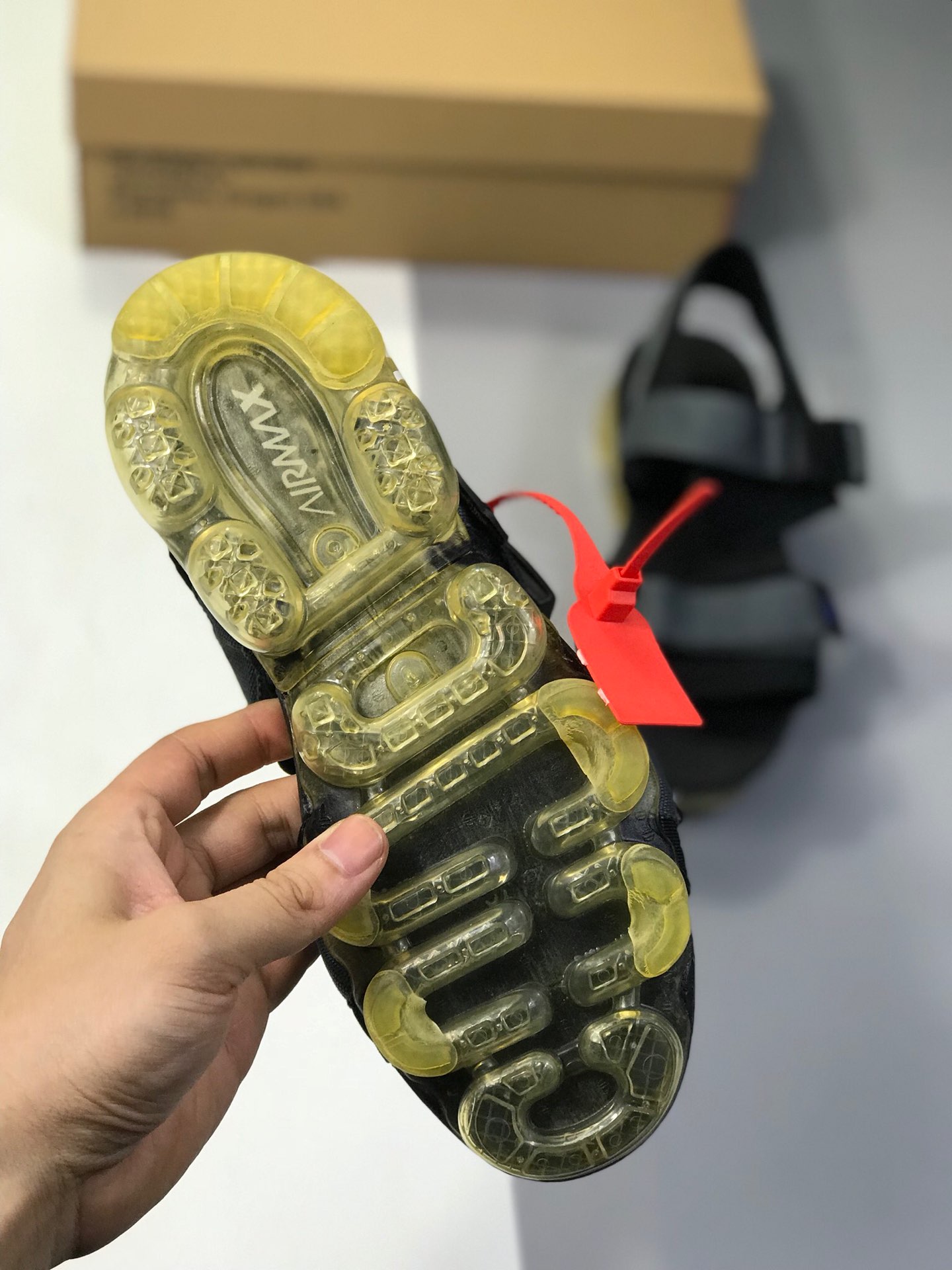 140小潘底 【耐克 Nike BLAZER 】 新品实拍篇 真标带半码2019夏季新品  Virgil Abloh设计师独立品牌蒸汽大气垫前卫沙滩凉鞋