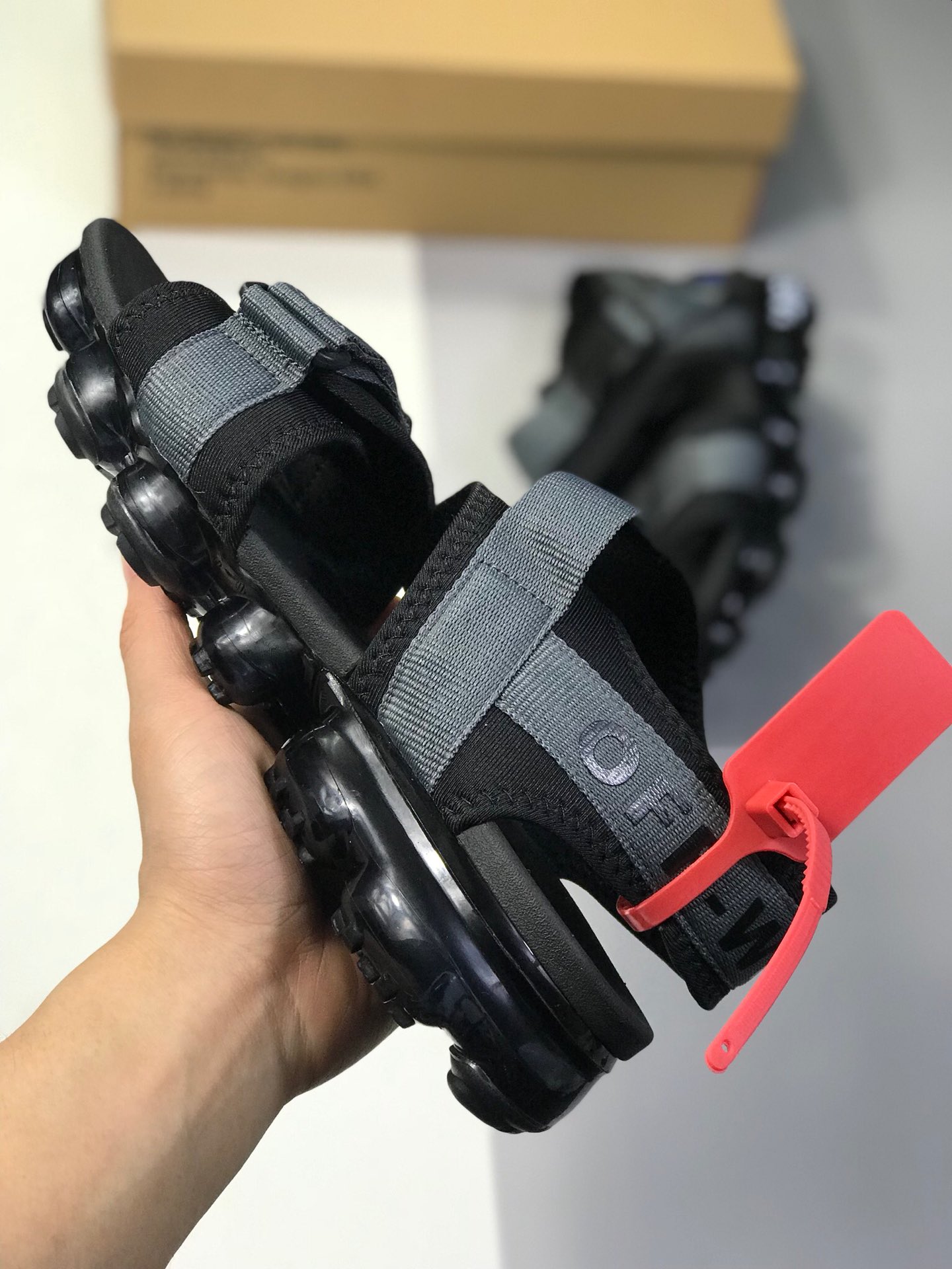 140小潘底 【耐克 Nike BLAZER 】 新品实拍篇 真标带半码2019夏季新品  Virgil Abloh设计师独立品牌蒸汽大气垫前卫沙滩凉鞋