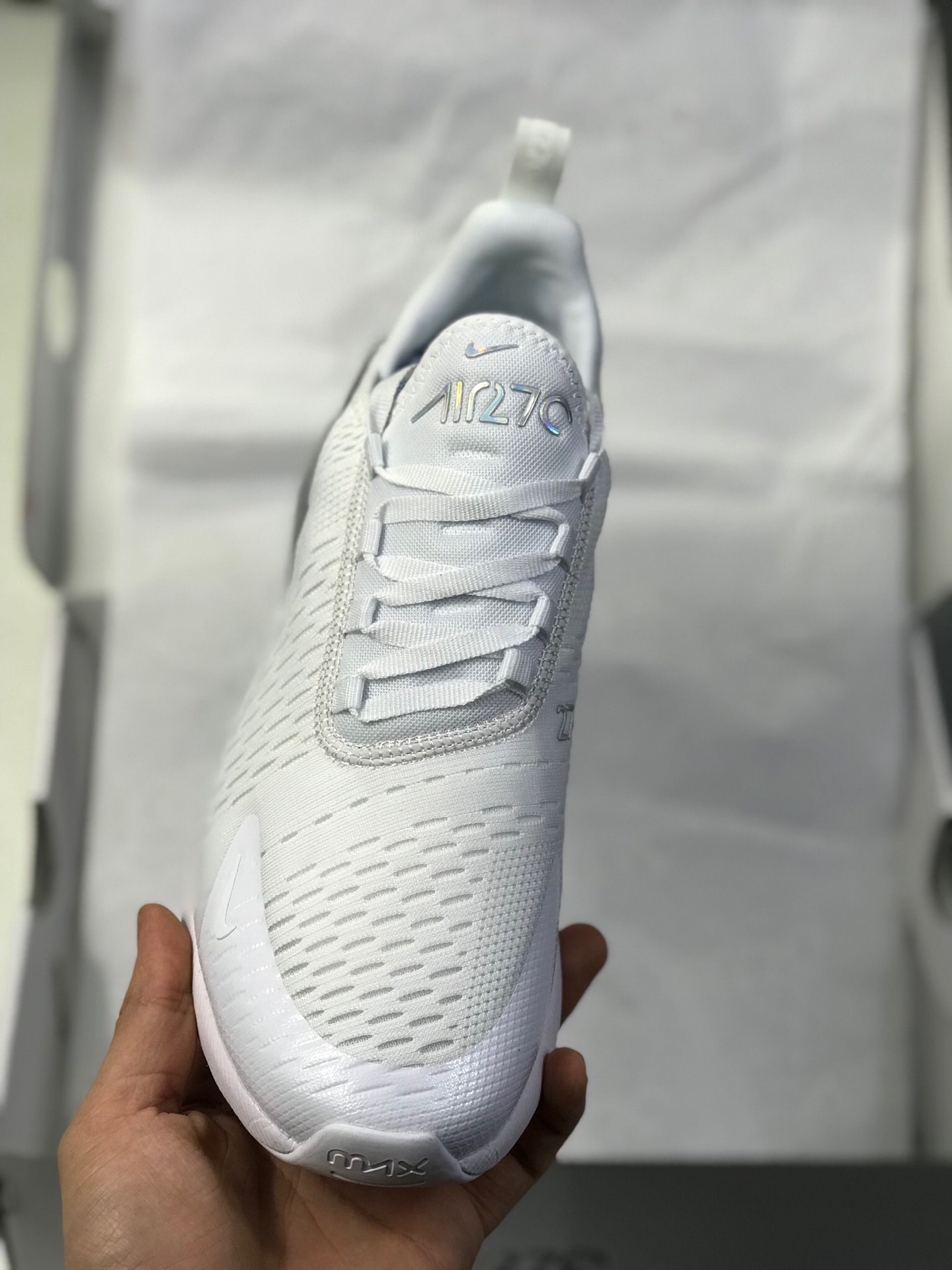 180公司级原装  NIKE AIR MAX 270 Stephanie 女子大气垫跑鞋 官网强力操作主推款CD8497-100