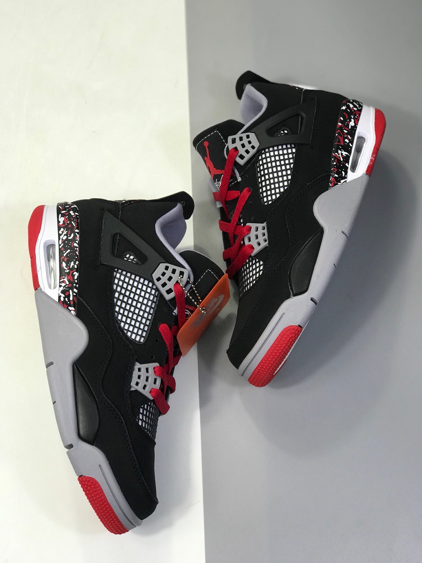 240莞产外贸订单 性价比版本Air Jordan 4 AJ4 完美版型打造，原盒配件齐全 足以碾压市场真标版本