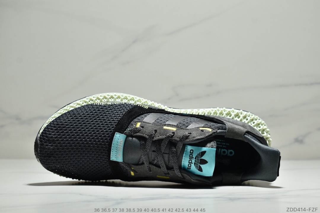 220公司级 阿迪达斯 Adidas Consortium ZX 4000 4D B42203 4D打印 未来科技跑鞋