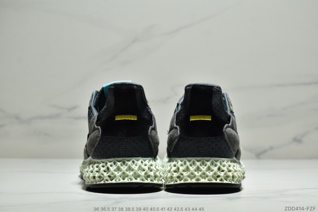 220公司级 阿迪达斯 Adidas Consortium ZX 4000 4D B42203 4D打印 未来科技跑鞋