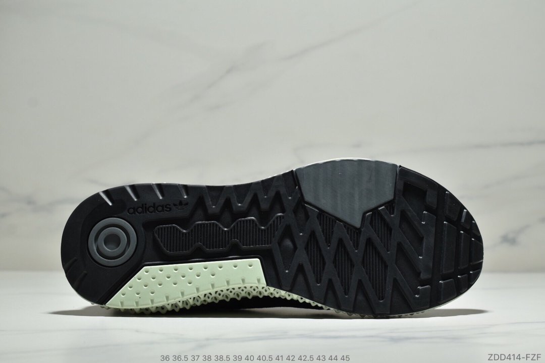 220公司级 阿迪达斯 Adidas Consortium ZX 4000 4D B42203 4D打印 未来科技跑鞋