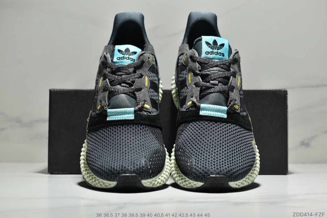220公司级 阿迪达斯 Adidas Consortium ZX 4000 4D B42203 4D打印 未来科技跑鞋