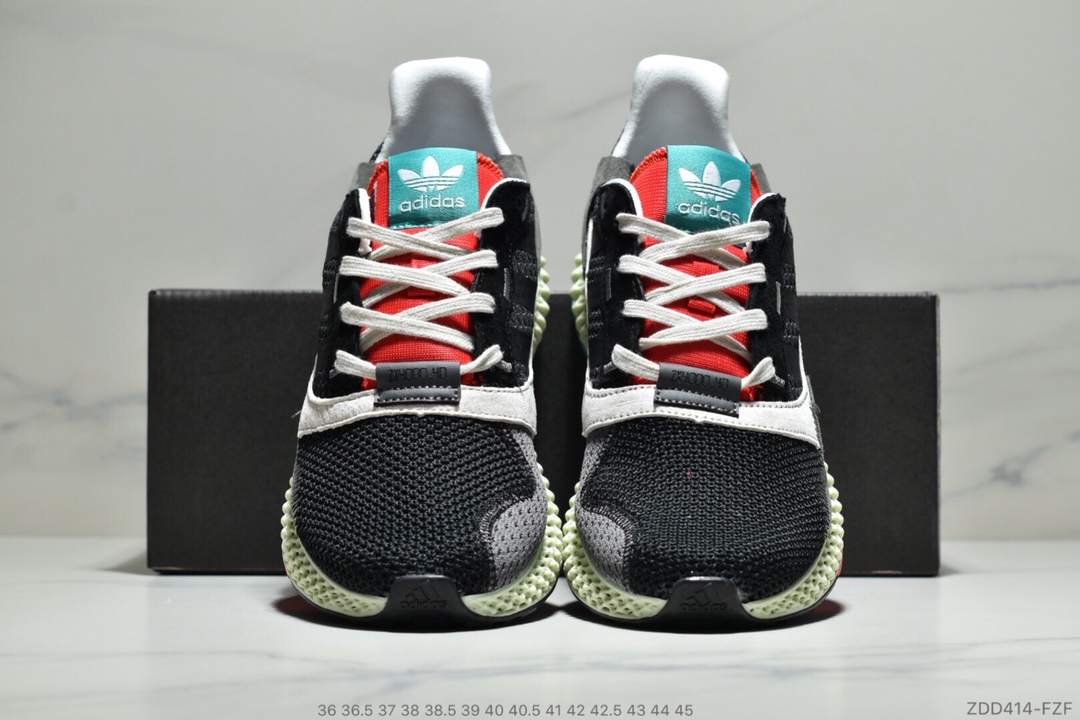220公司级 阿迪达斯 Adidas Consortium ZX 4000 4D B42203 4D打印 未来科技跑鞋