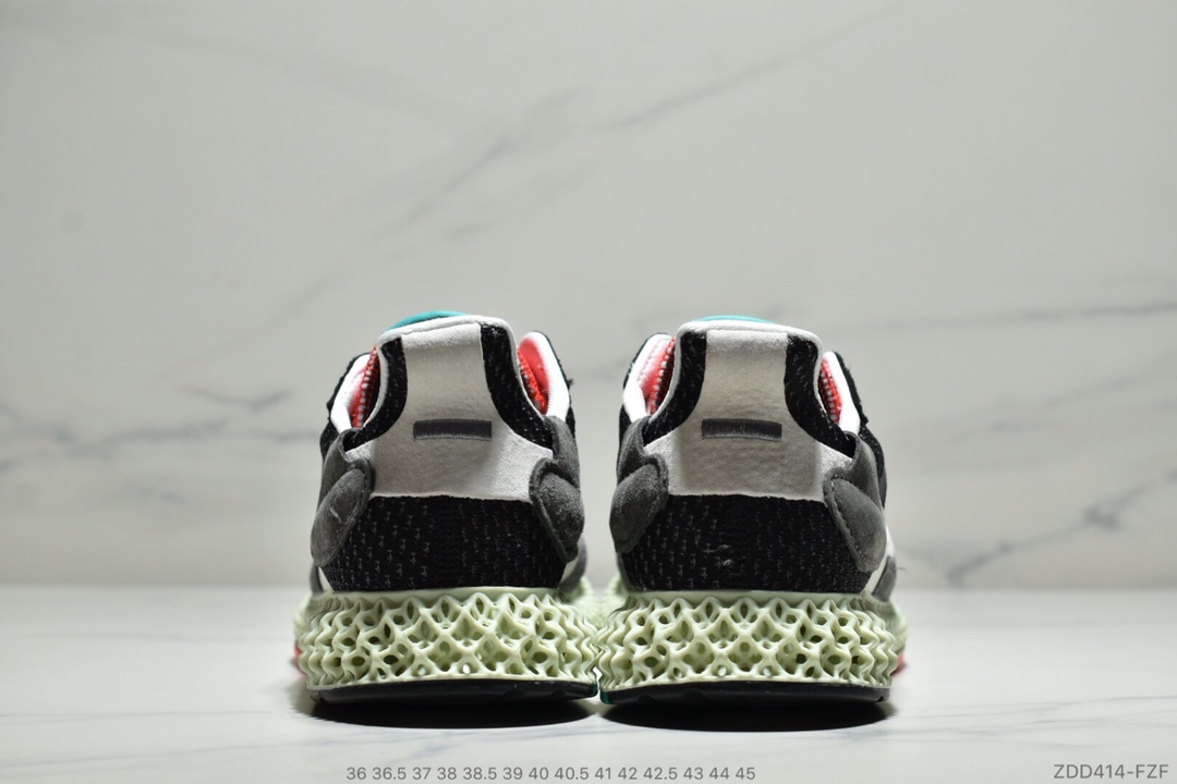 220公司级 阿迪达斯 Adidas Consortium ZX 4000 4D B42203 4D打印 未来科技跑鞋