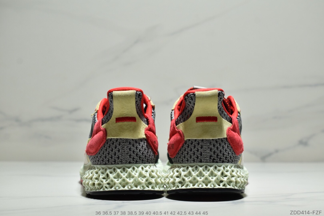 220公司级 阿迪达斯 Adidas Consortium ZX 4000 4D B42203 4D打印 未来科技跑鞋