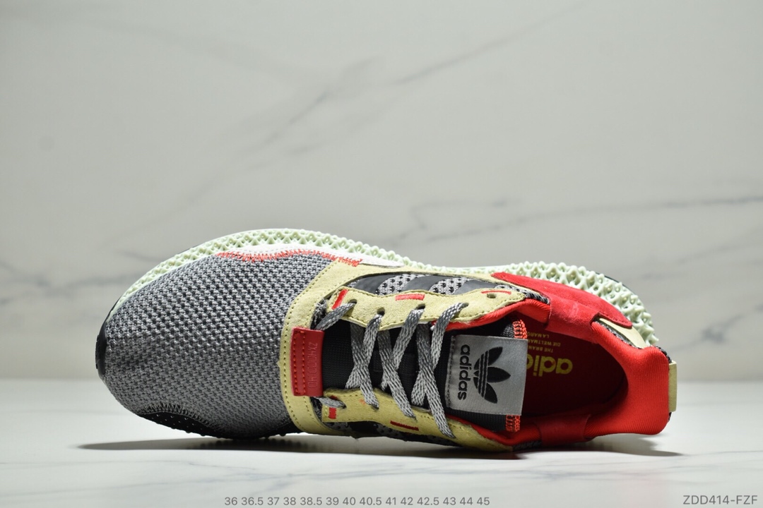 220公司级 阿迪达斯 Adidas Consortium ZX 4000 4D B42203 4D打印 未来科技跑鞋