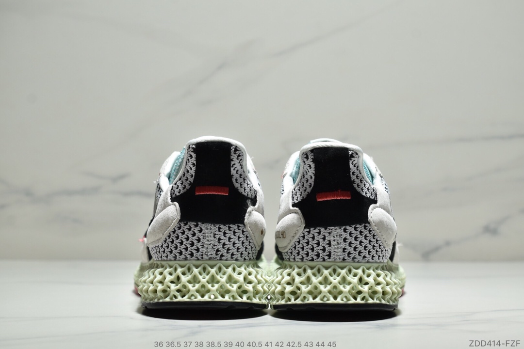 220公司级 阿迪达斯 Adidas Consortium ZX 4000 4D B42203 4D打印 未来科技跑鞋