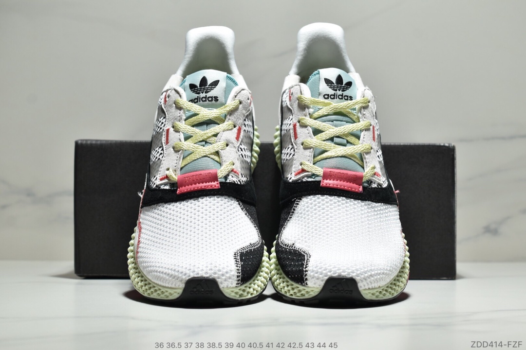 220公司级 阿迪达斯 Adidas Consortium ZX 4000 4D B42203 4D打印 未来科技跑鞋