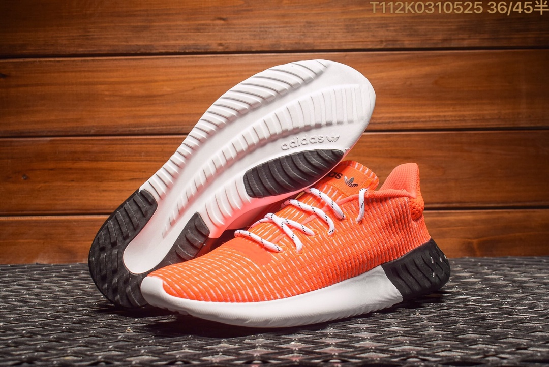 90 ADIDAS TUBULAR SHADOW 阿迪达斯织物轻便跑步鞋