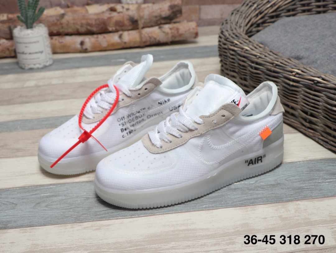 170 OFF-WHITE x Nike Air FORCE 1 耐克 空军一号联名 舒适板鞋
