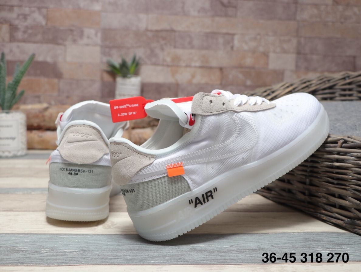 170 OFF-WHITE x Nike Air FORCE 1 耐克 空军一号联名 舒适板鞋