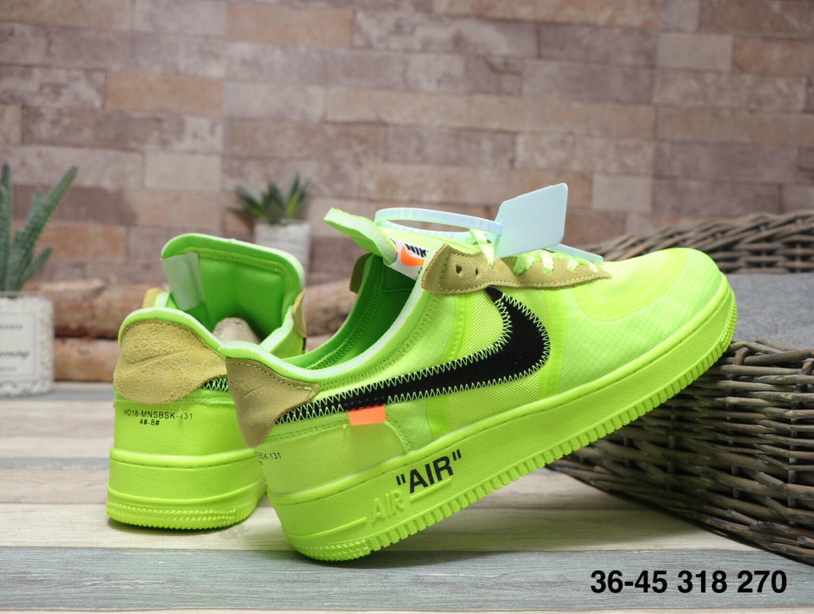 170 OFF-WHITE x Nike Air FORCE 1 耐克 空军一号联名 舒适板鞋