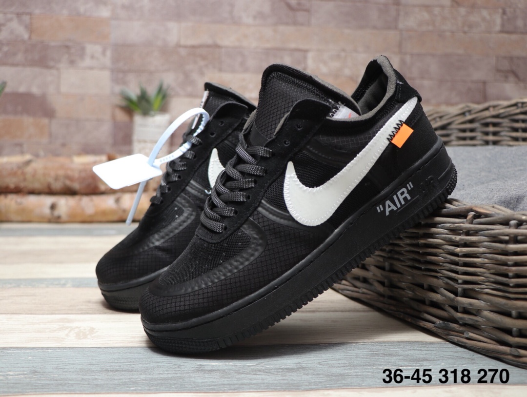 170 OFF-WHITE x Nike Air FORCE 1 耐克 空军一号联名 舒适板鞋