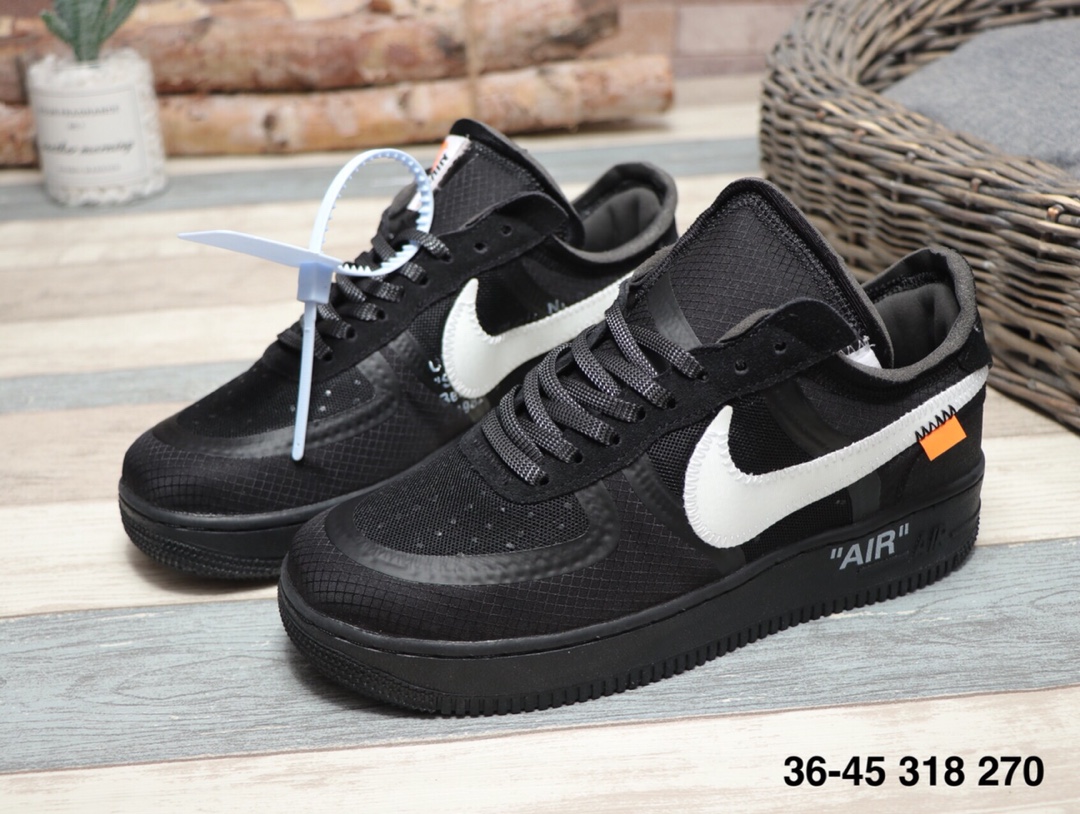 170 OFF-WHITE x Nike Air FORCE 1 耐克 空军一号联名 舒适板鞋
