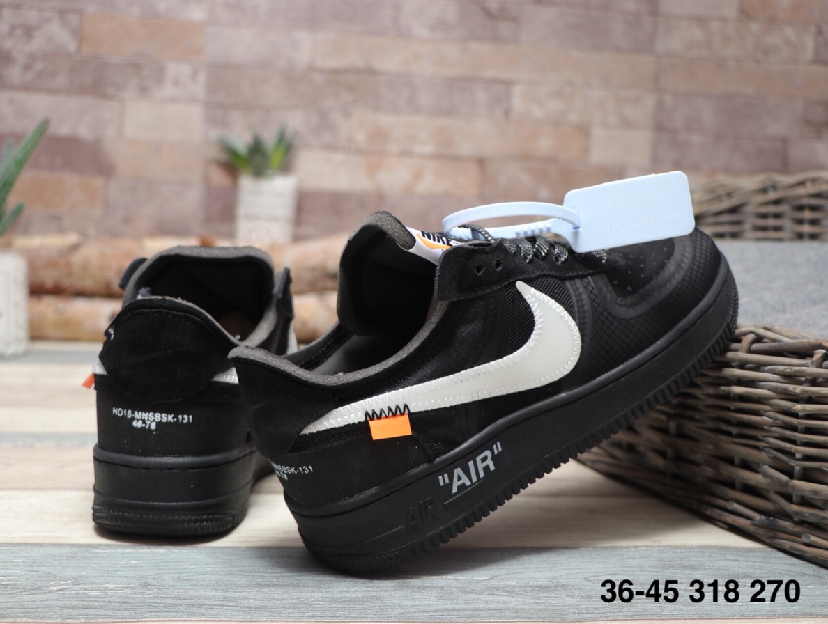 170 OFF-WHITE x Nike Air FORCE 1 耐克 空军一号联名 舒适板鞋