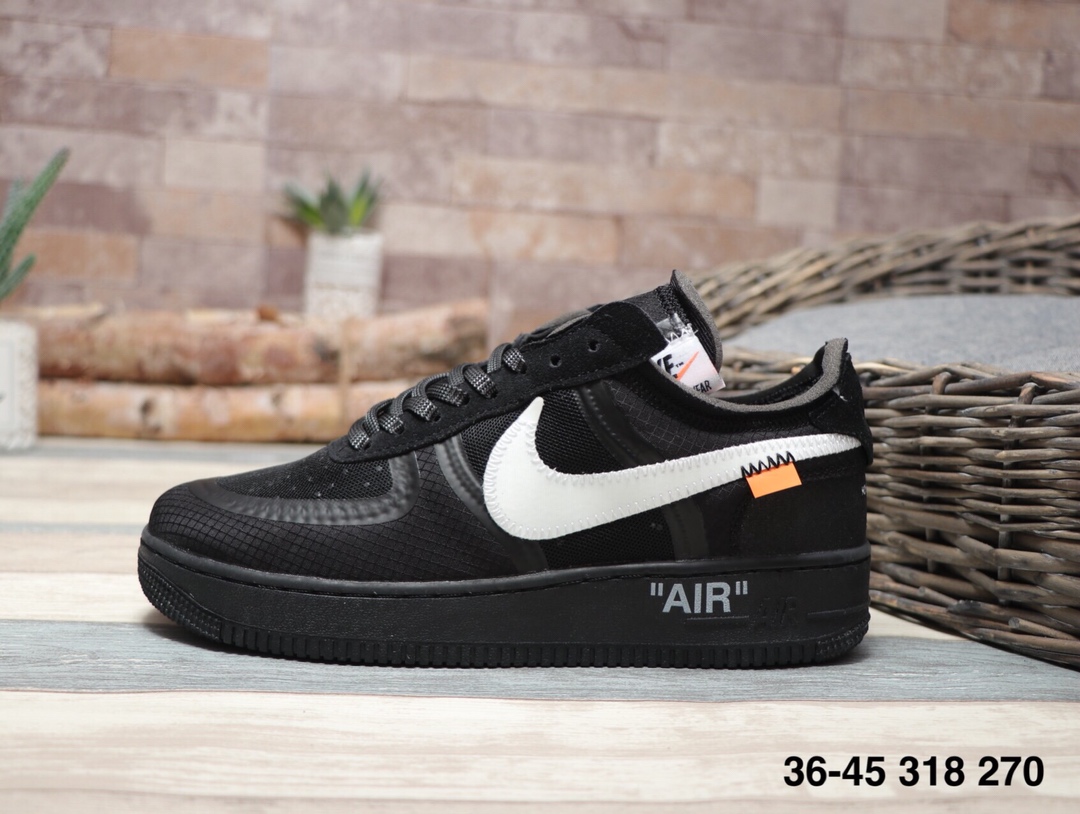 170 OFF-WHITE x Nike Air FORCE 1 耐克 空军一号联名 舒适板鞋