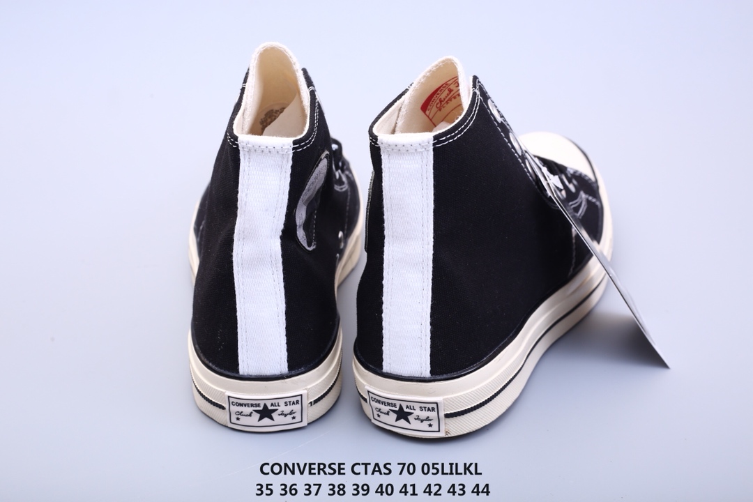 90 Converse 1970s 中国元素阴阳太极系列 鞋底半月黑白构造阴阳太极图案 鞋带印上太极阴阳阵