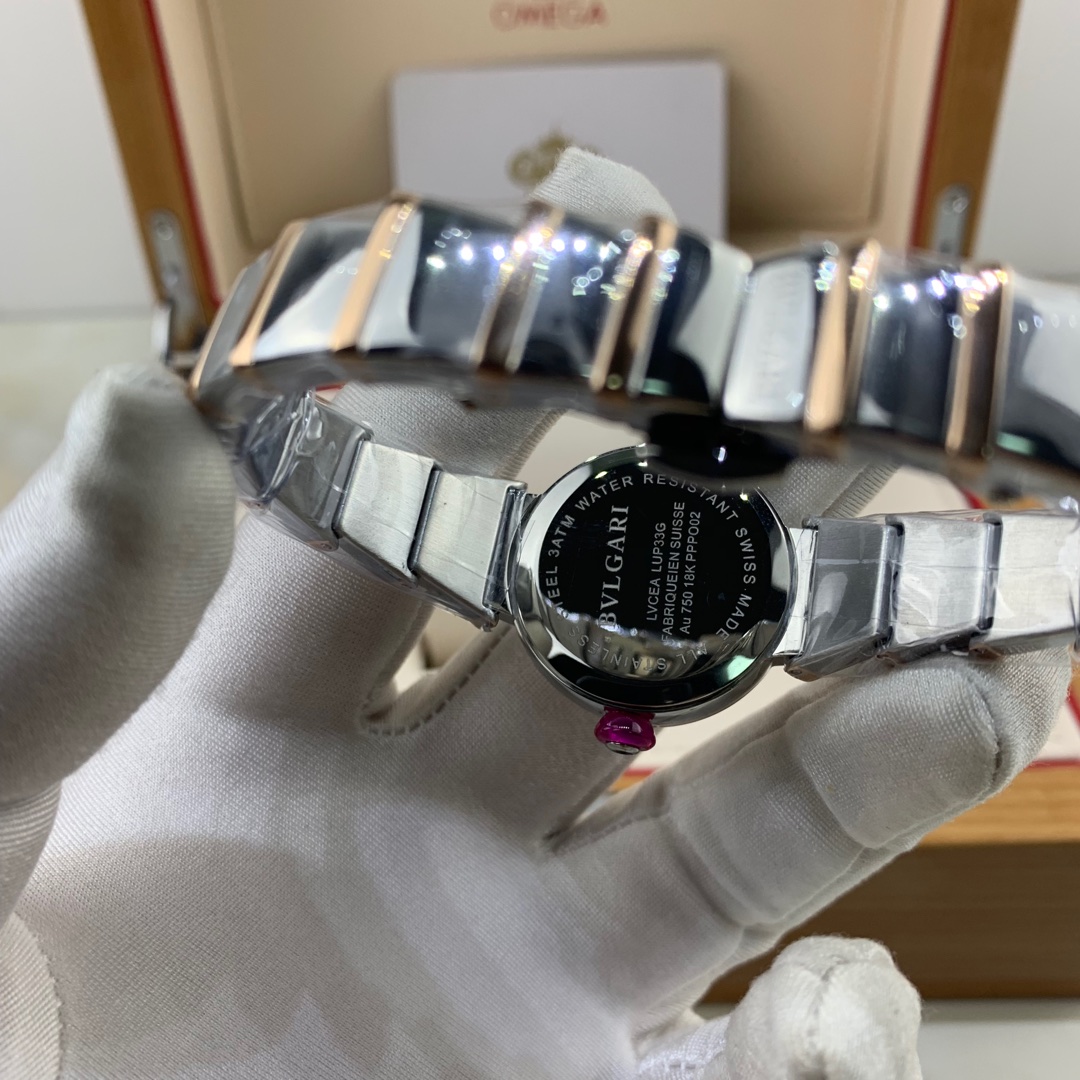Bvlgari 皇家 宝格丽简金表带女款腕表