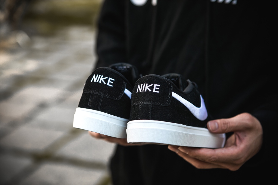120 NIKE WMNS BLAZER LOW 韩版 电绣勾 全皮低帮 真标半码